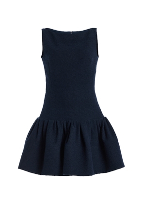 Oscar de la Renta Flared Drop-Waist Tweed Mini Dress - Moda Operandi