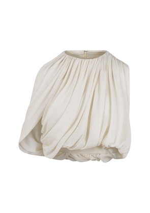 Heirlome Marie Draped Silk Top - Moda Operandi