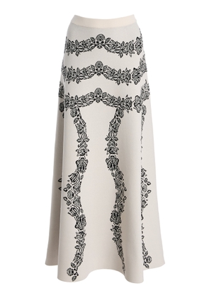 Ulla Johnson Valencia Jacquard-Knit Maxi Skirt - Moda Operandi