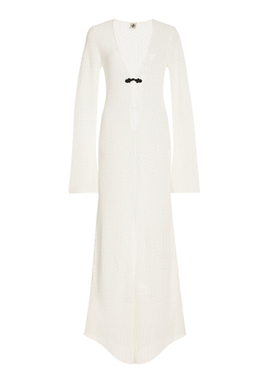 THE GARMENT Tanzania Pointelle-Knit Organic Cotton Maxi Dress - Moda Operandi
