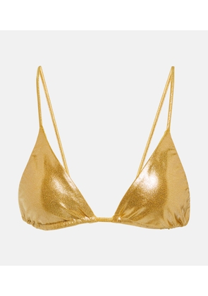 Jade Swim Via triangle bikini top