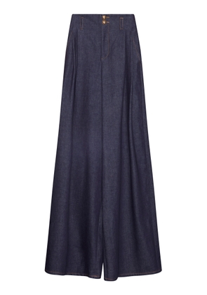 Zimmermann Hypnotic Denim Pants - Moda Operandi