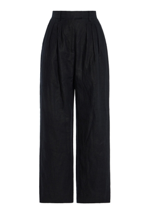 Posse Exclusive Louis Linen Trousers - Moda Operandi