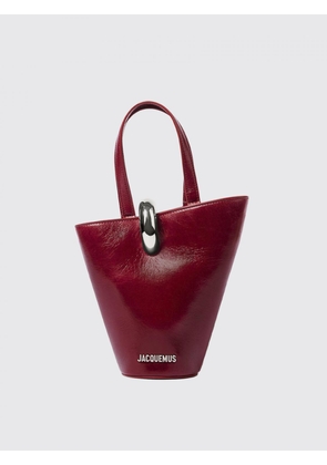 Handbag JACQUEMUS Woman color Burgundy