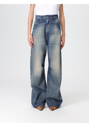 Jeans MM6 MAISON MARGIELA Woman color Blue