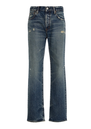 MOUSSY VINTAGE Bartow Mid-Rise Straight-Leg Jeans - Moda Operandi