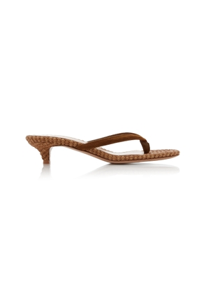 Gianvito Rossi Calypso Suede Sandals - Moda Operandi