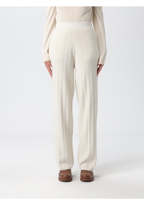 Pants MAX MARA Woman color White