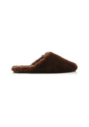 Aeyde Rega Shearling Mules - Moda Operandi
