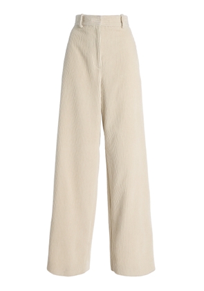 Proenza Schouler Lidie Cotton-Corduroy Wide-Leg Pants - Moda Operandi
