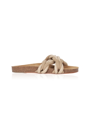 Johanna Ortiz Steady Keel Leather Sandals - Moda Operandi
