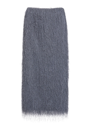 Dries Van Noten Sokna Fringed Midi Skirt - Moda Operandi