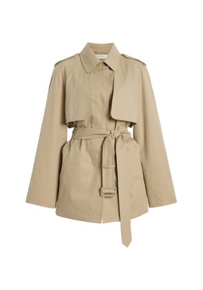 The Row Tavoris Cotton Trench Jacket - Moda Operandi