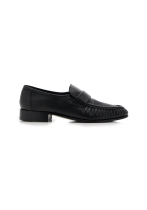 The Row Soft Leather Loafers - Moda Operandi