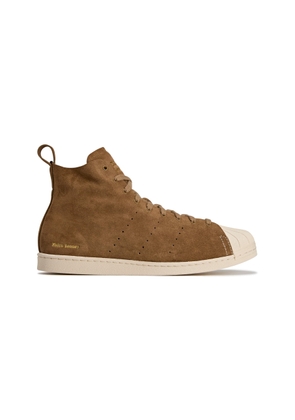 Adidas x Wales Bonner WB Superstar Hi Suede Sneakers - Moda Operandi