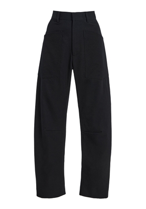 NILI LOTAN Shon Wool Barrel-Leg Pants - Moda Operandi