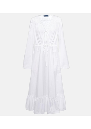 Polo Ralph Lauren Cotton midi dress