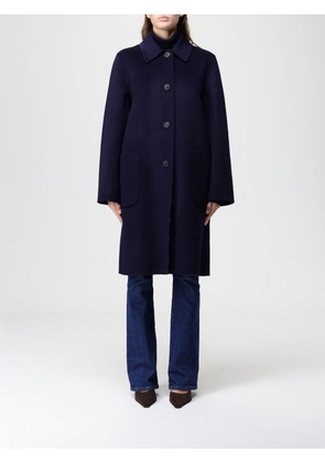 Coat TORY BURCH Woman color Navy
