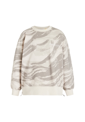 Moncler Genius 4 Moncler Hyke Camouflage Cotton Sweatshirt - Moda Operandi