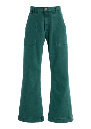 Sanderlak Rigid Low-Rise Flared Utility Jean - Moda Operandi