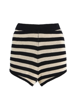Posse Miles Striped Knit Shorts - Moda Operandi