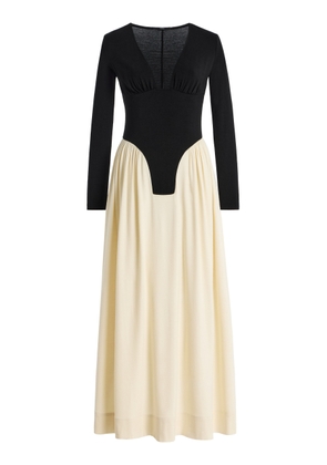 BEVZA Exclusive Fiona Jersey Maxi Dress - Moda Operandi
