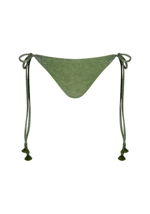 Johanna Ortiz Sagrado Metallic Bikini Bottom - Moda Operandi