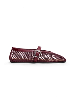 ALAÏA Fishnet Ballet Flats - Moda Operandi