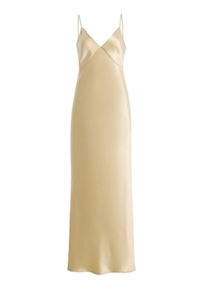 The Row Barika Silk Satin Dress - Moda Operandi