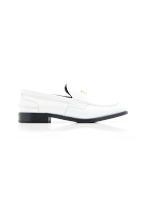 Prada Leather Loafers - Moda Operandi