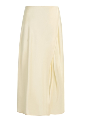 Khaite Demi Silk Midi Wrap Skirt - Moda Operandi