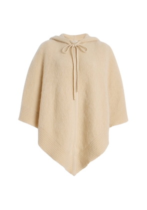 By Malene Birger Viggo Mohair-Blend Knit Hooded Poncho - Moda Operandi