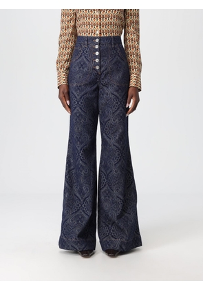 Jeans ETRO Woman color Blue