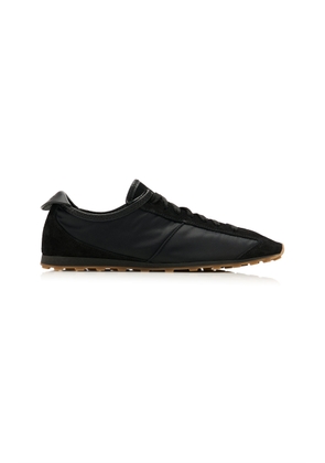 Jacquemus The Tennis Suede-Trimmed Sneakers - Moda Operandi