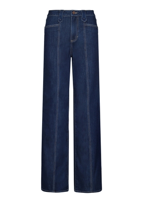 Johanna Ortiz A Navegar Stretch High-Rise Straight-Leg Jeans - Moda Operandi