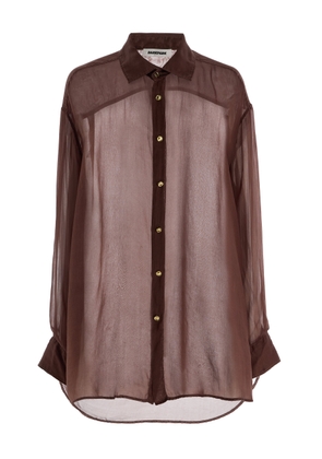 DARKPARK Keanu Silk-Organza Shirt - Moda Operandi