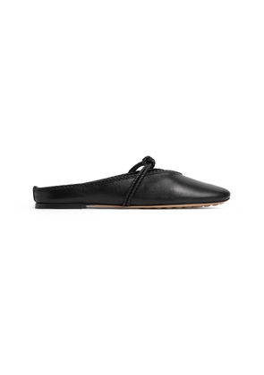 Bottega Veneta Lucia Ballerina Leather Flats - Moda Operandi