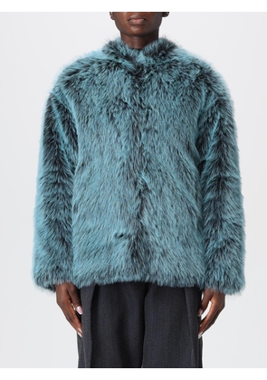Fur Coat PATRIZIA PEPE Woman color Green