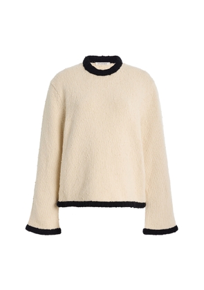 By Malene Birger Siena Cotton-Blend Sweater - Moda Operandi