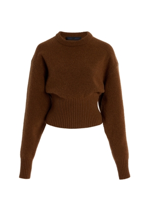 Proenza Schouler Randi Cropped Rib-Knit Sweater - Moda Operandi
