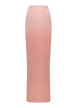 The New Arrivals Ilkyaz Ozel Lee Satin Maxi Skirt - Moda Operandi