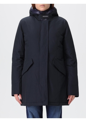 Coat WOOLRICH Woman color Blue