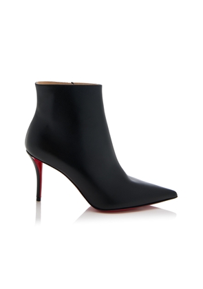 Christian Louboutin So Apostropha 80mm Leather Ankle Boots - Moda Operandi