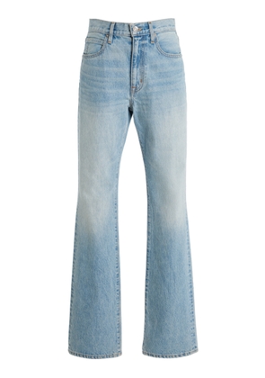 SLVRLAKE London Rigid High-Rise Straight-Leg Jeans - Moda Operandi
