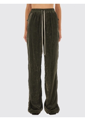 Pants RICK OWENS Woman color Green