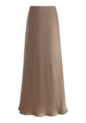 Leset Barb Satin Maxi Skirt - Moda Operandi