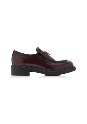 Prada Leather Loafers - Moda Operandi