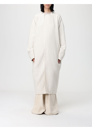 Coat RICK OWENS Woman color Milk