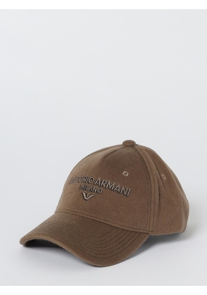 Hat EMPORIO ARMANI Men color Beige
