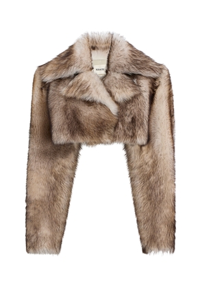 Khaite Stallone Cropped Shearling Jacket  - Moda Operandi